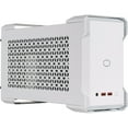thumbnail image 2 of Cooler Master MasterCase NC100 Computer Case - Ultra Compact - White - Steel, ABS Plastic - 2 x 3.62" x Fan(s) Installed - 1 - Power Supply Installed - NUC (UCFF) Motherboard Supported - 9.90 lb, 2 of 3