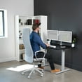 thumbnail image 3 of VIVO Electric 48" x 30" Stand Up Desk, Black Table Top, Gray Frame, 3 of 8