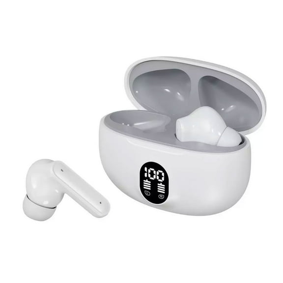 TWS Earphones for iPhone 14/Pro/Max/Plus - Wireless Earbuds Headphones True Stereo Headset Hands-free Mic