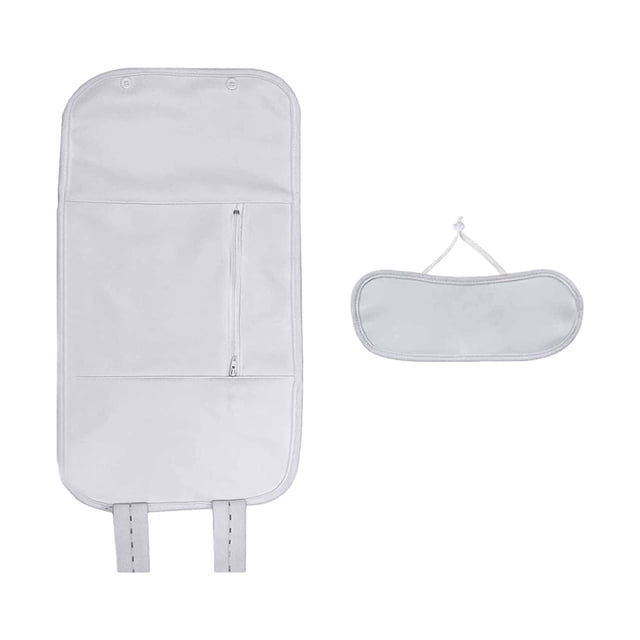 1X Sac de Taille 1X Liquidation de Cou, Kit de Pack d'Huile Bradem pour Taille et Cou Réutilisable pour Aide au Sommeil et Constipation avec Sangles Réglables et Sacs de Rangement
