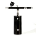thumbnail image 4 of Portable Mini Air Compressor Kit  Rechargeable Airbrush Paint Spray Gun for Nail Art  Tattoo  Craft  Cake，Black, 4 of 4