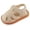 B/Beige, variant on Baby Boys Girls Squeaky Sandals Non-Slip Soft Rubber Sole Closed Toe Infant Summer Outdoor Shoes Toddler First Walkers