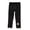 Black, variant on Lovebay Toddler Kids Little Cute 3D Bear Pants Girls Winter Warm Fleece Tight Pants Trousers,5-6 Years