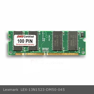 Lexmark 128 Mb Memory (DMS Compatible/Replacement for Lexmark 13N1523 C 520n 128MB DMS Certified Memory 100 Pin DDR PC2100 2.5v SODIMM -)