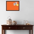 thumbnail image 3 of PinPix ArtToFrames 20x14 Custom Cork Bulletin Board    Poster Board Has a Fabric Style Canvas Finish, Framed in Satin Black (PinPix-517), 3 of 5