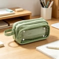 thumbnail image 6 of Pencil Pouch with Compartments, Ongmies Large Capacity Detachable Marker Organizer, Pen Pencil Case, Make Up Case, 6 of 7