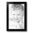 thumbnail image 2 of ArtToFrames 8" x 14" Black Picture Frame, 8.5x14 inch Black Wood Poster Frame (WOM-4107), 4 Pack, 2 of 8