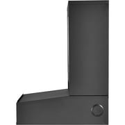 Global Industrial Countertop LCD Computer Cabinet Black