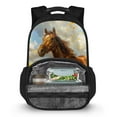thumbnail image 3 of KUIFORTI Work Backpack for Women Insulated Cooler Backpack Horse Sunflower Backpacks Cooler Bag Gifts for Nurses Work Outdoor Beach Picnic, 3 of 8