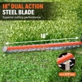 thumbnail image 3 of MAXLANDER Hedge Trimmer 18-Inch Cordless Pole Hedge Trimmer, 16-Feet Max Reach Hedge Trimmer with Extension Pole, Multi-Angle Adjustable, 2 x 2.0Ah Battery and Charger Included, 3 of 8