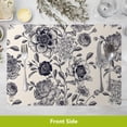 thumbnail image 4 of Briarwood Lane Woodcut Florals Placemat (4-pack), 4 of 5