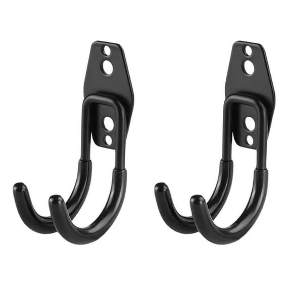 2 Pcs Regulator Wall Hanger Hooks Heavy Duty Clothes PVC