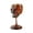 A-A1, variant on 2026 Day of the Dead Collector Goblet – Limited Edition Art Glass, Skull Wine Glass, Handcrafted Day of the Dead Skeleton Floral Goblet, Gothic Skull Wine Chalice for Home Bar & Altar Decor (B)