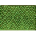 thumbnail image 1 of Ahgly Company Indoor Rectangle Oriental Green Traditional Area Rugs, 7' x 9', 1 of 1