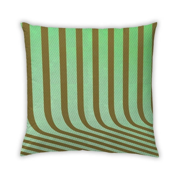Ahgly Company Indoor Square Contemporary Throw Pillow, 18 inch by 18 inch
