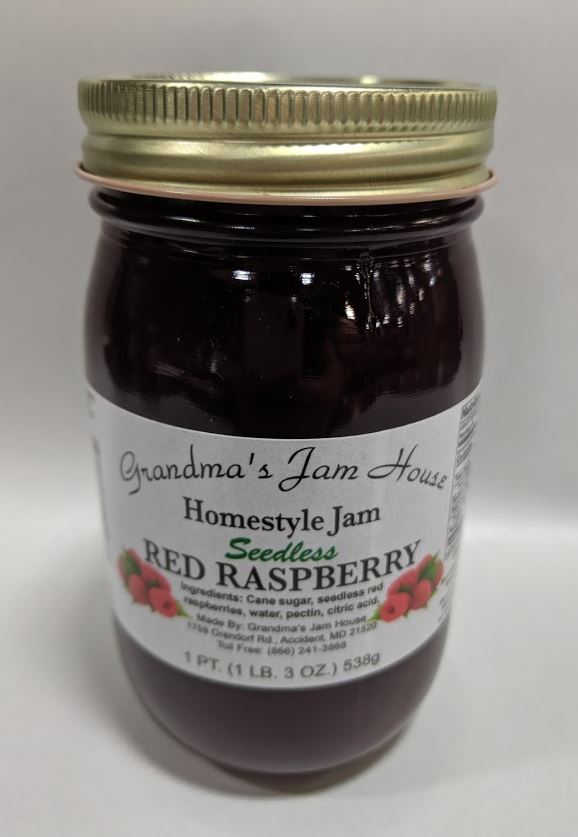 Grandma's Seedless Red Raspberry Jam