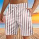 thumbnail image 3 of Pantalones Cortos para Hombre Atléticos Pantalones de Playa de Impresión Especial, Pantalones Cortos Atléticos de Poliéster Elásticos para Hombres, 3 of 8