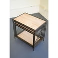 thumbnail image 3 of STACKABLE FOUR TIERED METAL AND WOOD SHELVING UNIT, 3 of 6