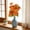 Orange, variant on JZCHUNTOY Artificial Daisy Flower Bouquet 1 Piece, Realistic Fake Dancing Daisy Decor Bouquet, Fade Resistant Faux Flower Arrangement, for Home, Wedding, Party, Table Centerpiece Decoration