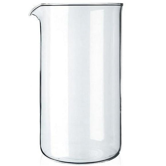 Glass Replacement Carafe for French Press Coffee Maker- 1 L