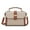 Taupe, variant on Willa Vegan Leather Women's Color-Block Shoulder Bag, Elegant Satchel Crossbody Purse Handbag by Mia K - Navy