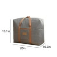 thumbnail image 3 of Clearance under $5 Usloyux Extra Large Capability Travel Bags Luggage Organizers, Compression Foldable Storage Bags for Travel, Portable Suitcases with Double Capacity, for Home Dorm Travel, 3 of 6