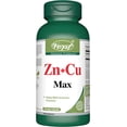thumbnail image 1 of VORST Zinc 50mg + Copper 8mg 120 Vegan Capsules Max Strength Supplement, 1 of 4