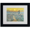 thumbnail image 2 of Trademark Fine Art Landscape Matted Framed Art ' Sower 1888 ' by Vincent van Gogh, 2 of 3