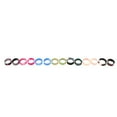 thumbnail image 3 of 7 Pairs Mixed Color Silic Ear Tunnel Gauge Expander 18MM, 3 of 6