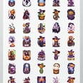 thumbnail image 4 of 35pcs-50pcs Halloween Stickers Stationery Stickers Ghost Decals Funny Stickers for Suitcase Fridge Laptop, 4 of 9