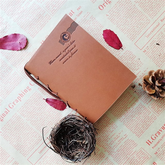 LSLJS New Vintage Key String Leather Note Book Diary Notebook Home Accessories