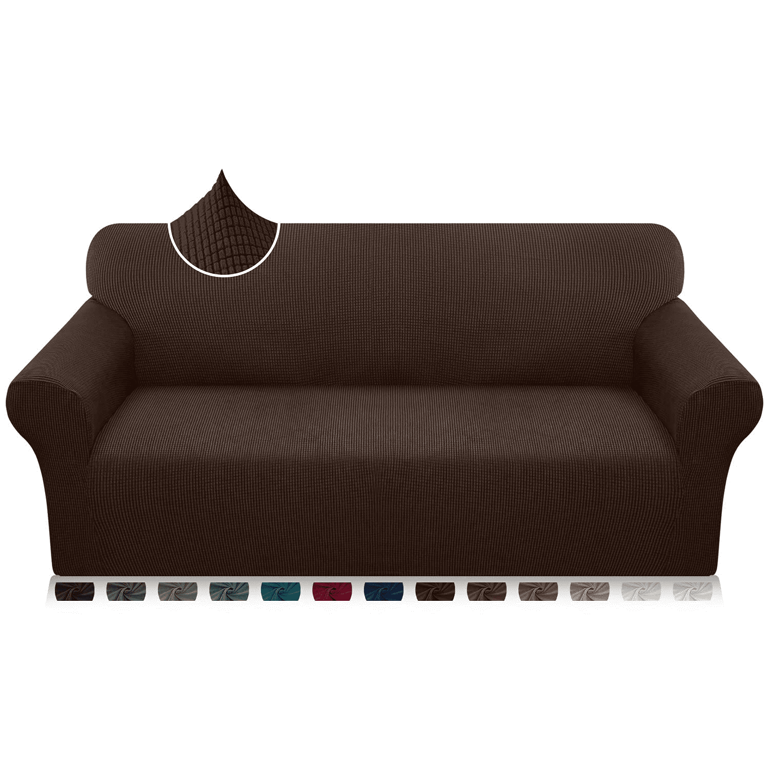 KissDate High Stretch Sofa Covers 4 Seater Ultra Soft Extra Large Couch