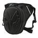 thumbnail image 4 of Bolsa para pierna de motocicleta, bolsa cartuchera mate de PVC, paquetes multifuncionales para muslo para exterior, color negro Jadeshay  A, 4 of 9