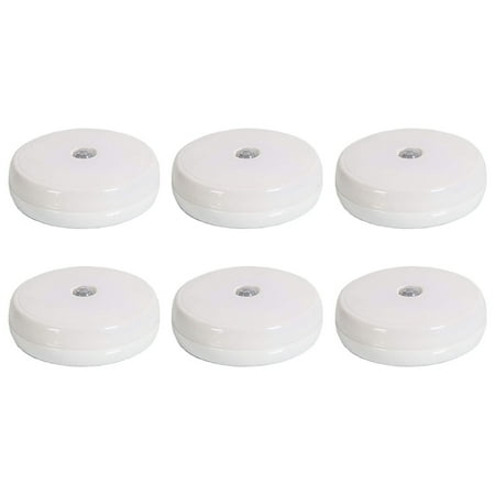 

6pk Brilliant Evolution LED Motion Sensor Puck Lights Indoor Outdoor