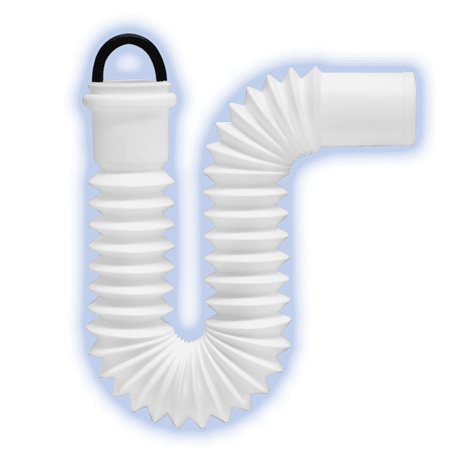 Trampa candado flexible Fleximatic de 55 cm para fregadero