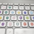 thumbnail image 5 of Vibrant Keyboard Labels 26 Letters Numbers Removable Keycap Extenders Use, 5 of 8