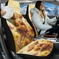 thumbnail image 2 of Pzuqiu Highland Cow Car Seat Cover Easy to Install Anti-Slip Car Seats Covers Front Seats Only Warm Soft Auto Seat Protector Interior Accessories Universal Fit Cars Sedan SUV, 2 of 7