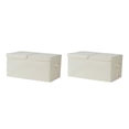 thumbnail image 1 of Caja de almacenamiento de tapa doble gruesa Matsuzay para suministros de arte de tela Grande 2piezas, 1 of 6