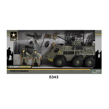 - U.S. Army Tank Playset W/ Light and Sound