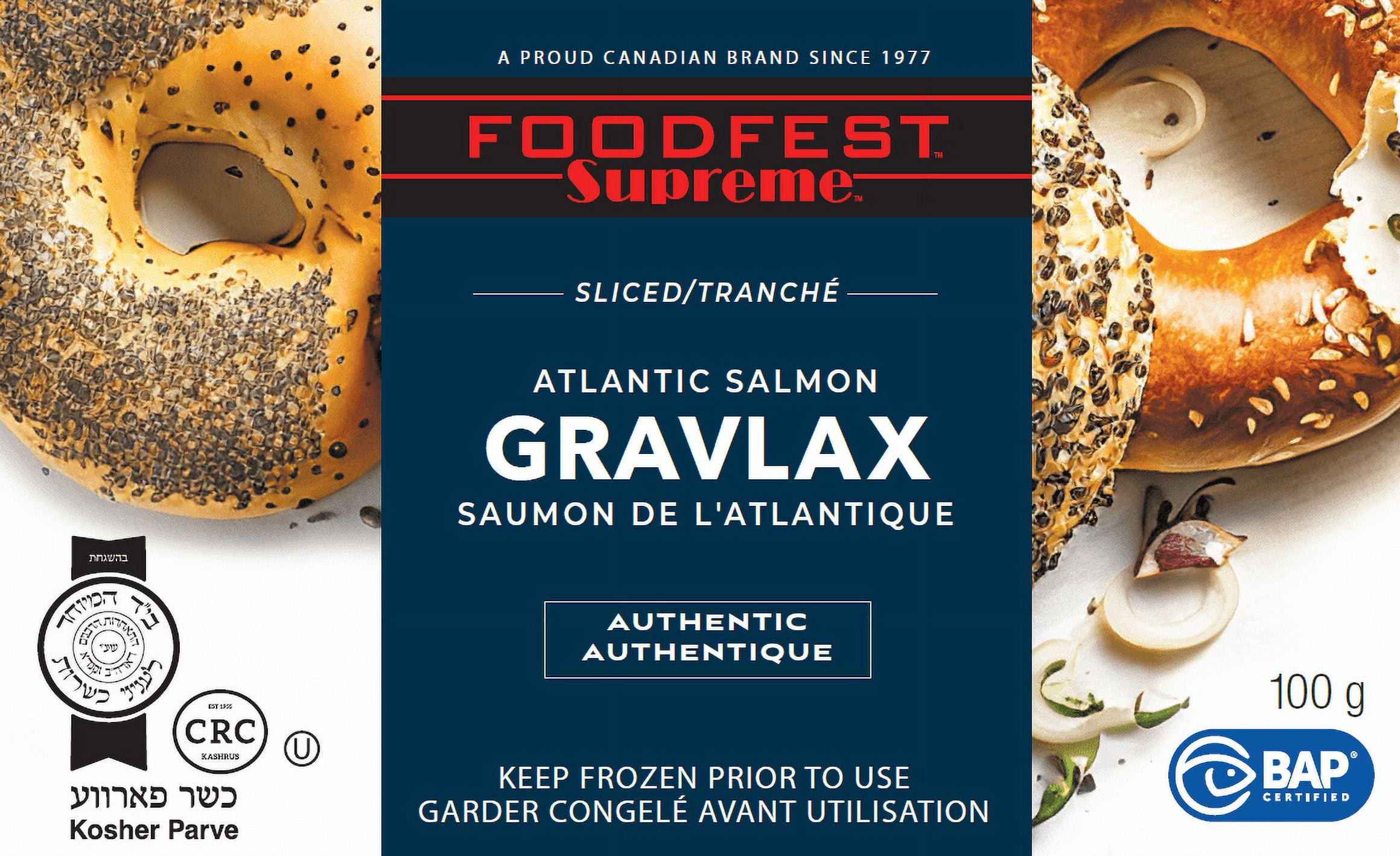 FROZEN FISH - FRENCH Gravlax de Saumon