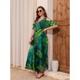 thumbnail image 6 of VEPKUL Womens 2025 Casual Short Sleeve Plus Size Loose Plain Long Summer Beach Maxi Dress with Pockets, 6 of 8