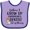 Lavender and Purple, variant on Inktastic Future Dentist Like Mommy Girls Baby Bib