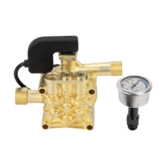 Accesorios para el conjunto del cabezal de la bomba de la hidrolavadora de 220 V, mantenimiento de alto rendimiento, reemplazo del cabezal de la bomba Estilo A