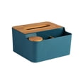thumbnail image 2 of Cubija de Caja de Pañuelos de PlásTico, Servilleta Caja de Almacenamiento de Descortritorio Tejido y Soporte de Conto, 2 of 8