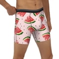 thumbnail image 5 of Sigee Hand Drawn Watermelon for Men's Boxer Briefs,Moisture Wicking and Breathable X-Large, 5 of 9