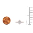 thumbnail image 4 of Imperial 1 Ct TDW Marquise Diamond Halo Engagement Ring in 10K Rose Gold (H-I, I2), 4 of 4