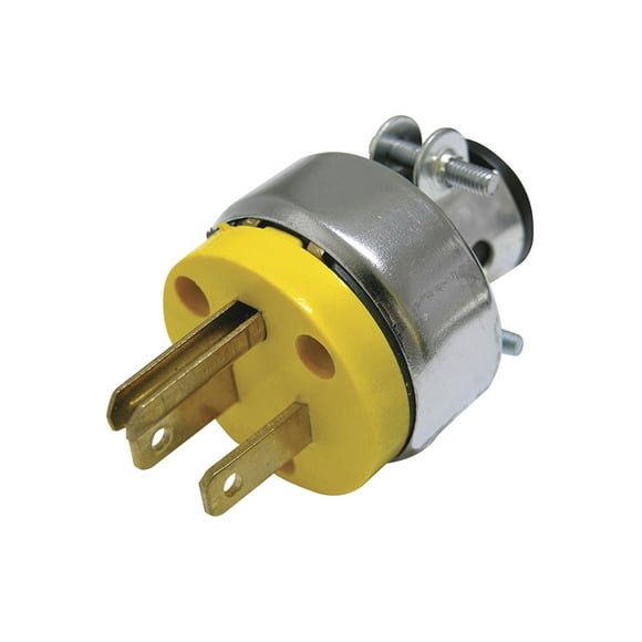 Clavija Blindada Con Abrazadera Aterrizada 15A 127V SURTEK 136507