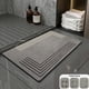 thumbnail image 1 of Alfombrilla Absorbente para Suelo, Alfombra de Baño Antideslizante, Tapete de Ducha de Secado Rápido con Barro de Diatomeas, Construcción de Poliéster, 40x60 cm/15.75x23.62 pulgadas para Baño, Entrada, 1 of 8