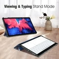 thumbnail image 3 of Case for Lenovo Tab P11 11 inch Case 2020 (Model: TB-J606F TB-J606X), Lightweight Slim Shell Stand Cover with Auto Sleep/Wake, Blooming Hibiscus, 3 of 8