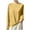 Yellow, variant on Xaqiouau Long Sleeve Top for Women Crew Neck Lightweight Base Layer Shirt Soft Stretch Casual Basic Tee Loose Fit Fall Winter Top